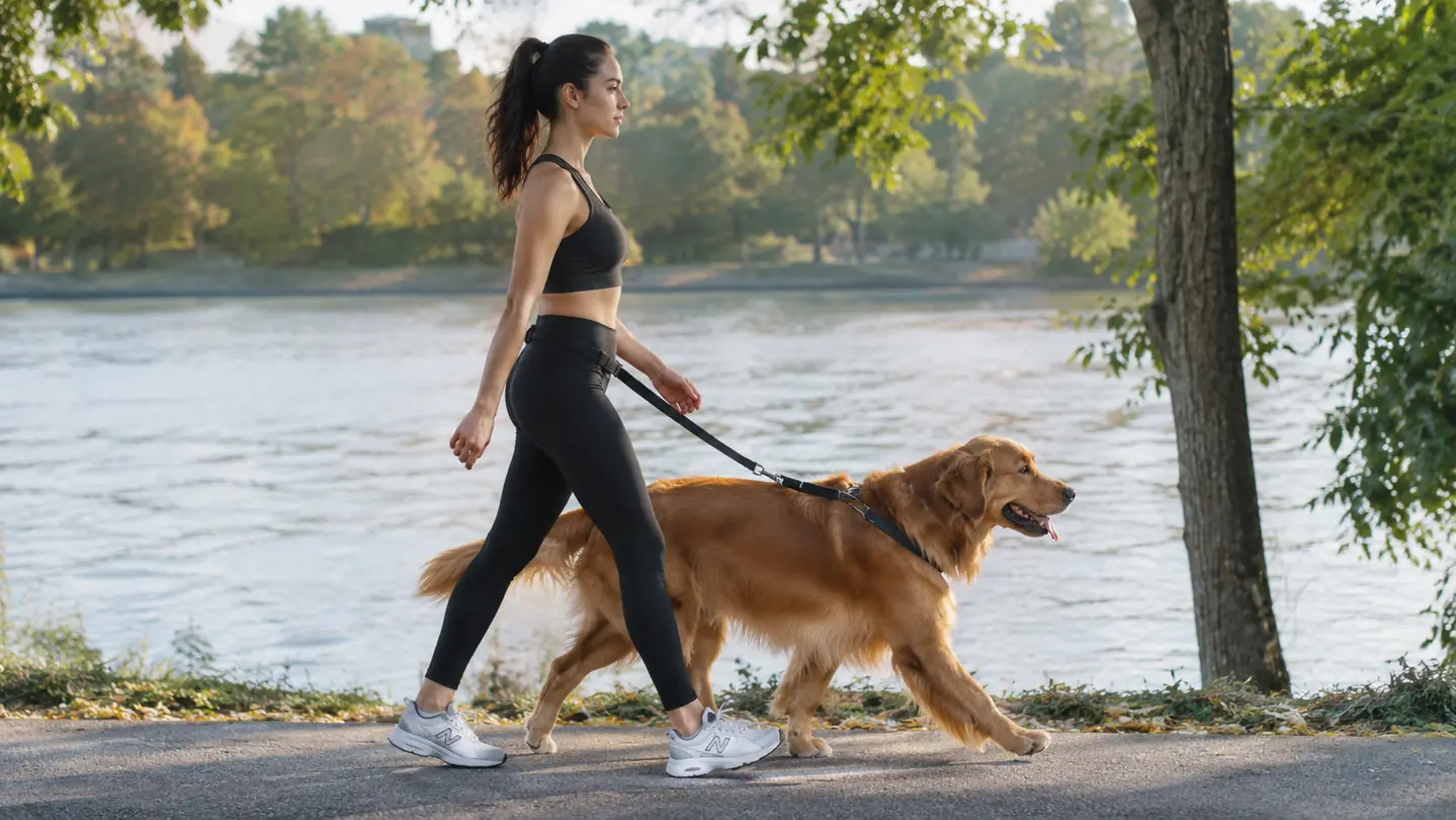 How to Walk a Pulling Dog Comfortably With the iYoShop Hands-Free Leash